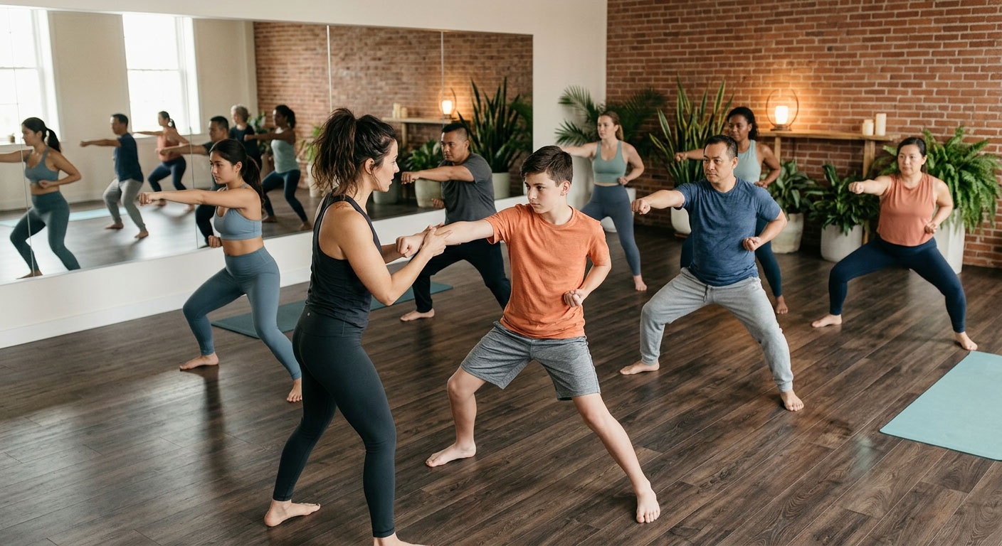 Teen & adult karate classes at Whole Vibe in Emmaus, PA